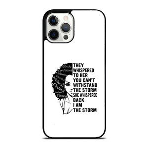 African American Woman They Whispered To Her Melanin iPhone Case